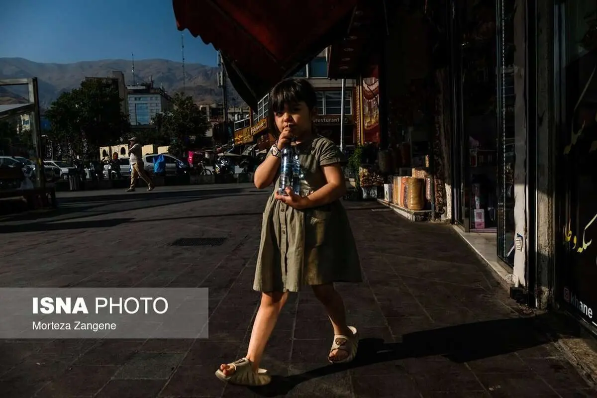 (تصاویر) گرمترین روز سال در تهران