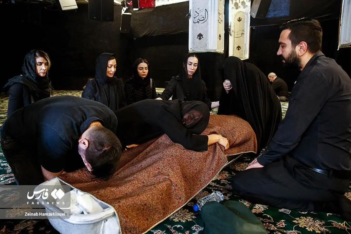 (تصاویر) مراسم تشییع پیکر سردار محمد ربیعی