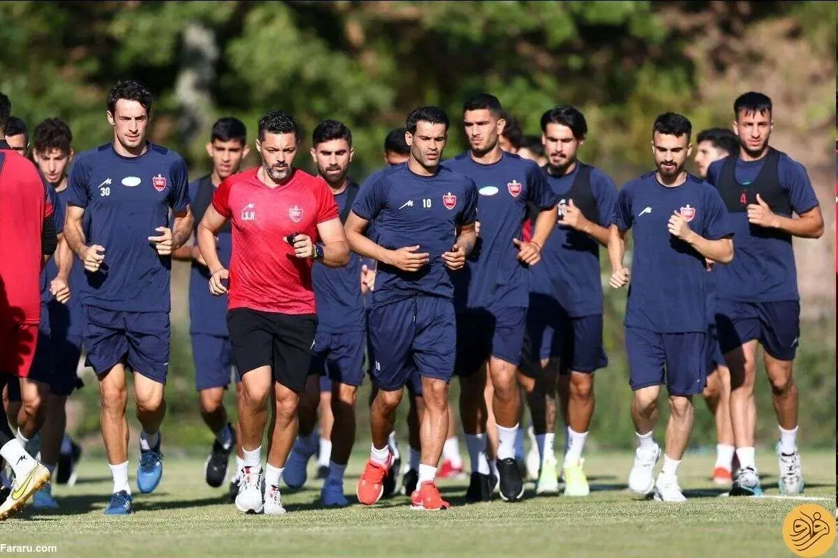 جانشین علیرضا بیرانوند با پرسپولیس تمرین کرد