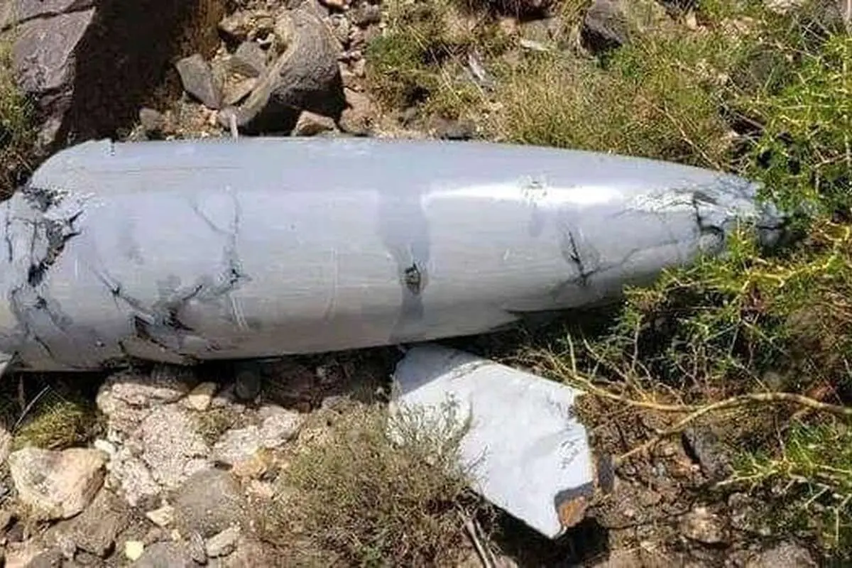 (عکس) لاشه پهپاد آمریکایی "MQ ۹" در یمن