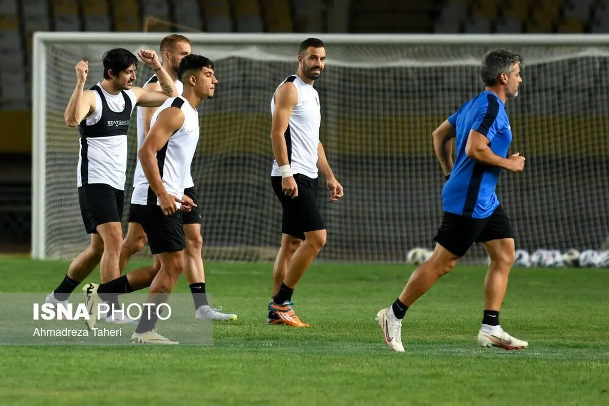 (تصاویر) سردار با شباب الاهلی آماده رویارویی با سپاهان