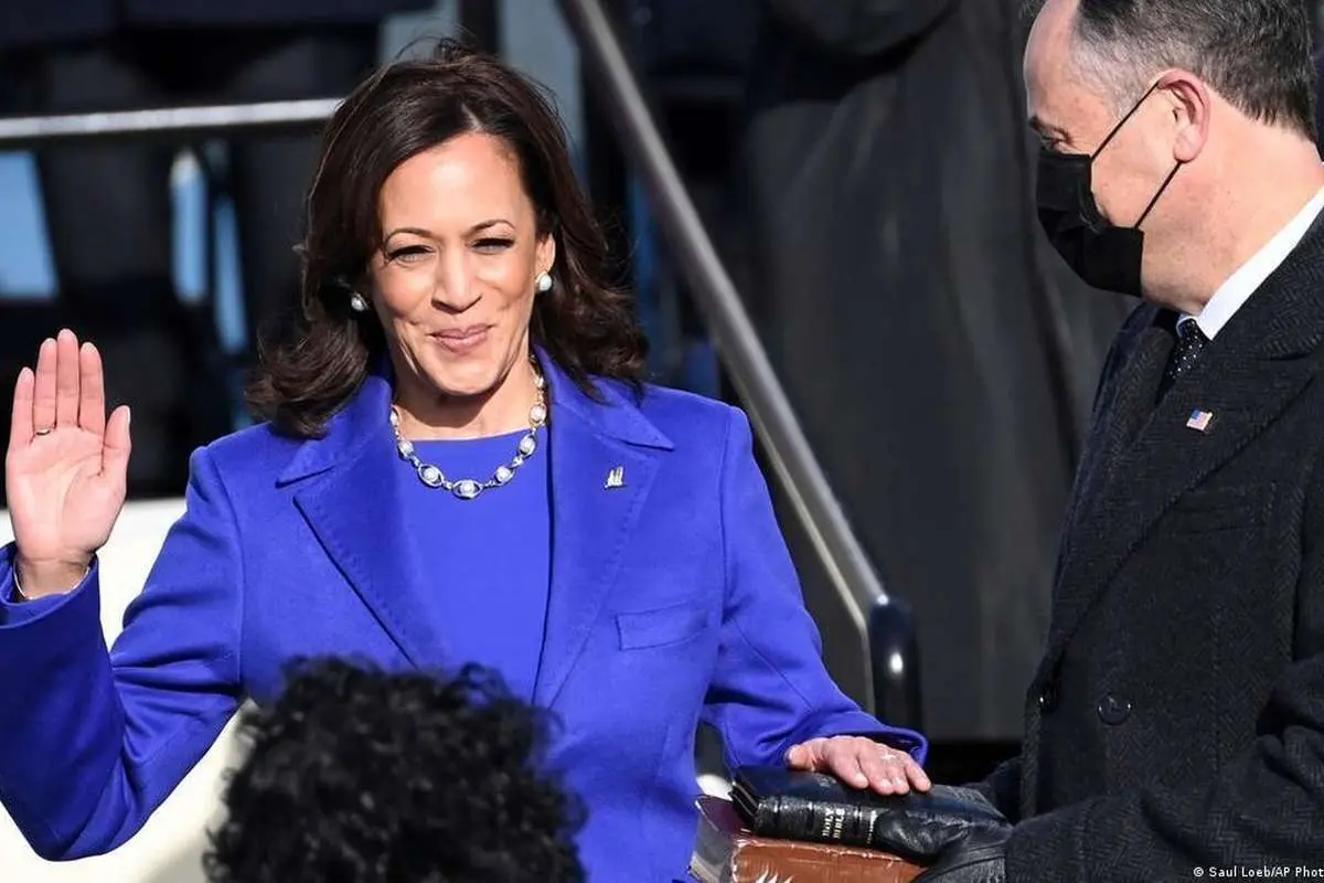 تصویری قدیمی از کامالا هریس