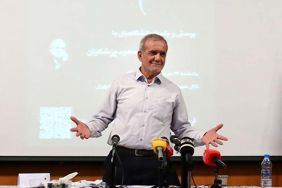 (ویدئو) پزشکیان: در دفترم در هیات دولت تا جایی که بتوانم کولر استفاده نمی‌کنم