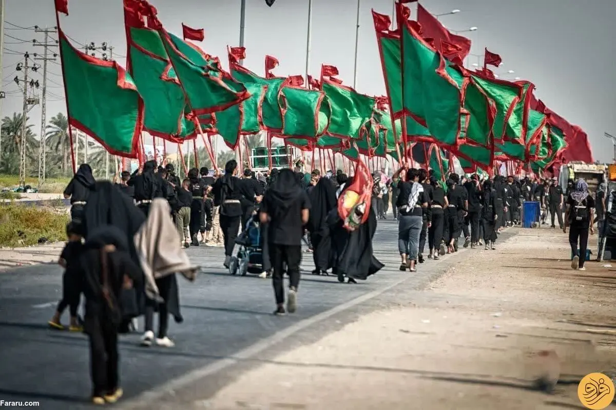 (عکس) یحیی گل‌محمدی و جواد نکونام در پیاده‌روی اربعین