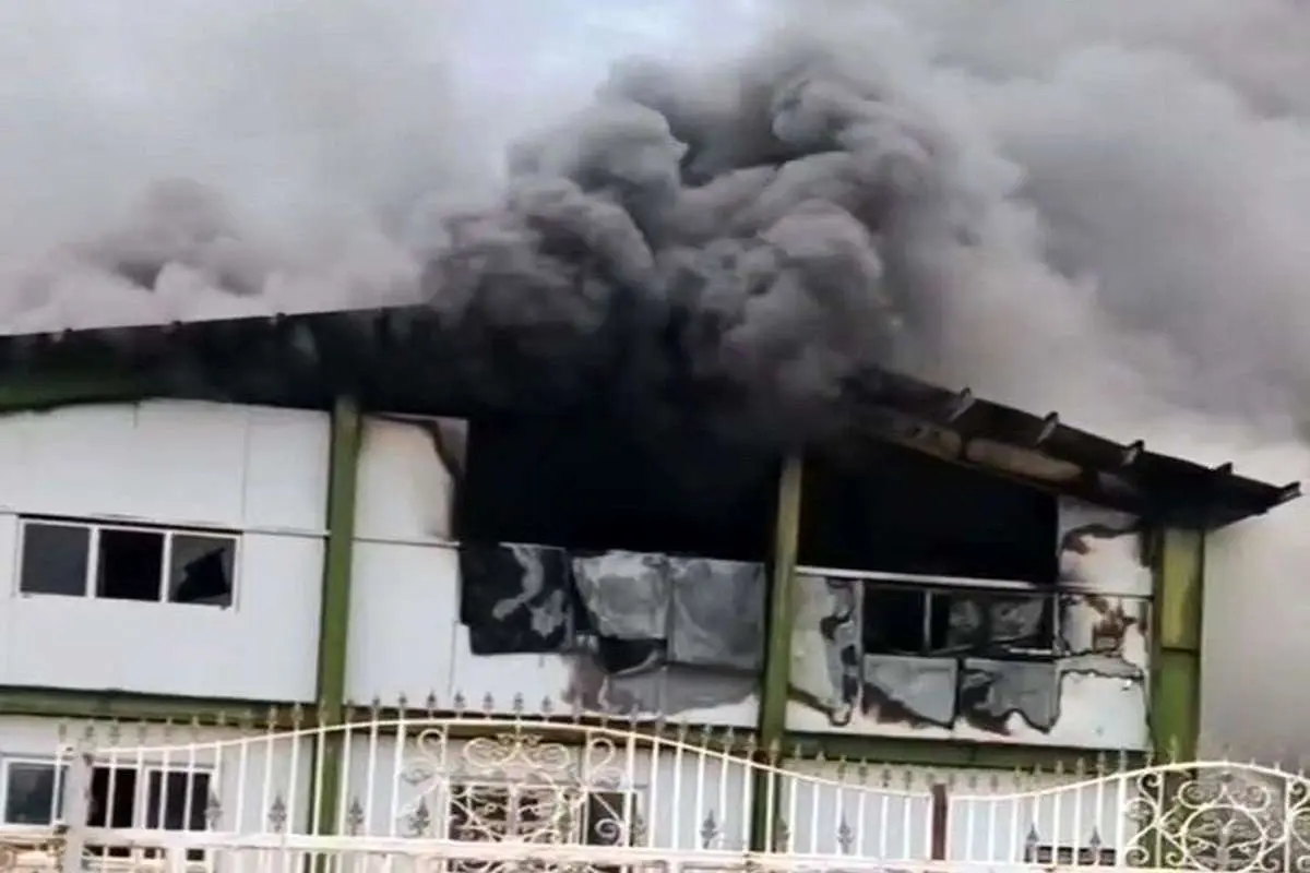 (ویدئو) ۳۰ تن خرمای جیرفت در آتش سوخت