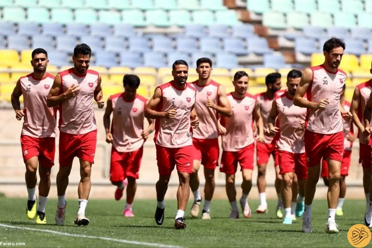 تمرین پرسپولیس تعطیل شد