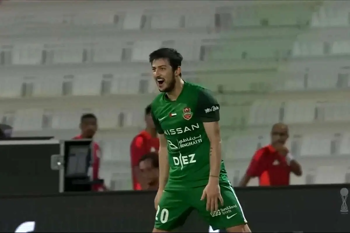 (ویدیو) نخستین پیروزی شباب الاهلی با گلزنی آزمون