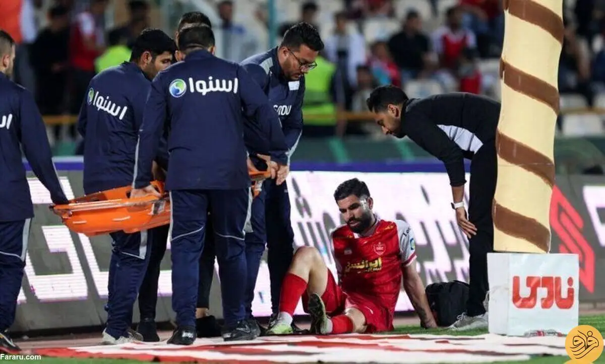 ستاره پرسپولیس بازی با تراکتور را از دست داد