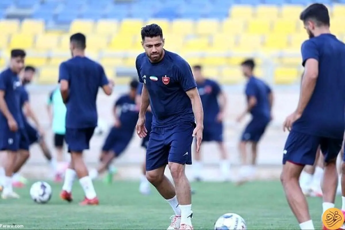 ۲ ستاره پرسپولیس بازی با فولاد را از دست دادند
