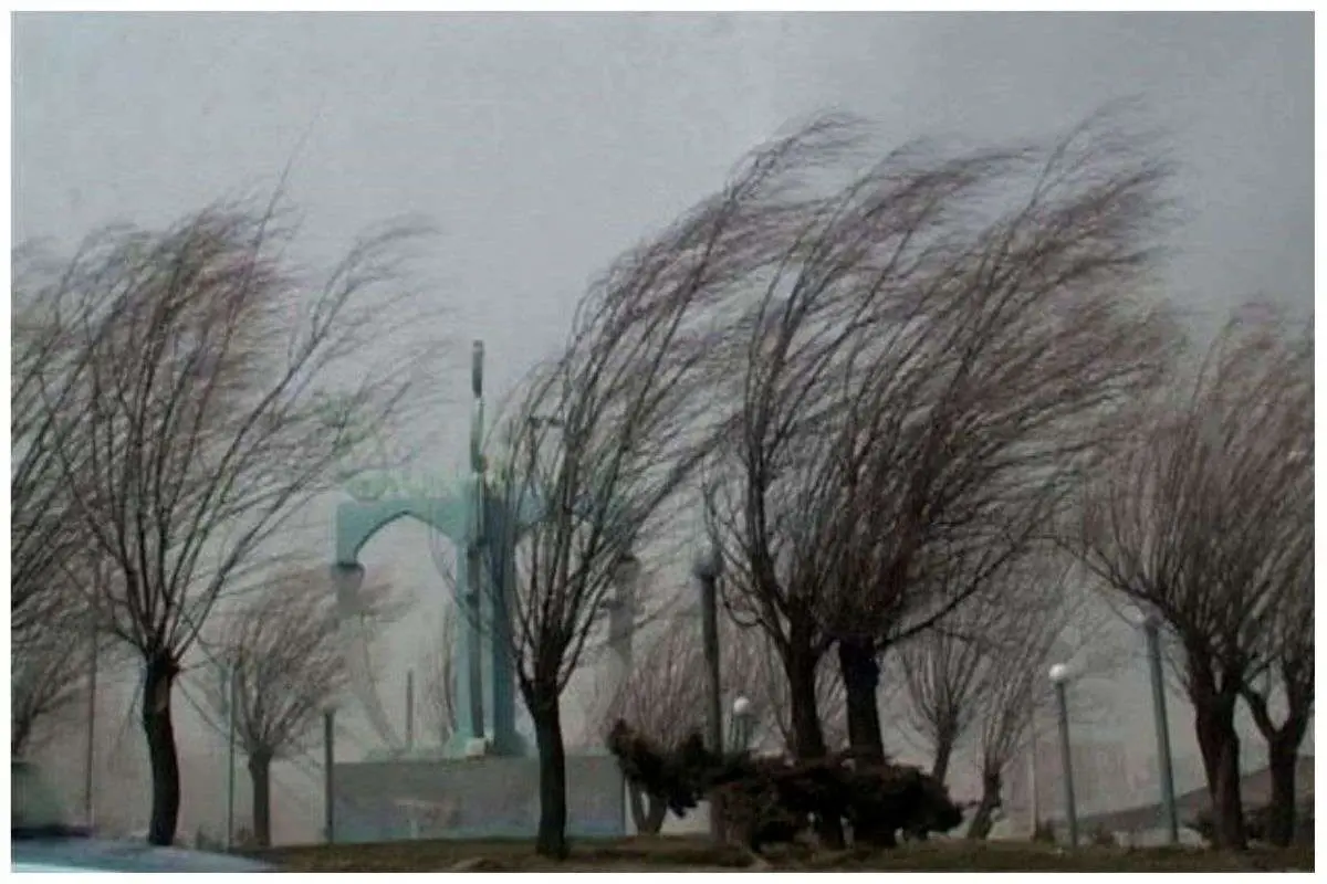 هشدار؛ وزش باد شدید در ۵ استان کشور