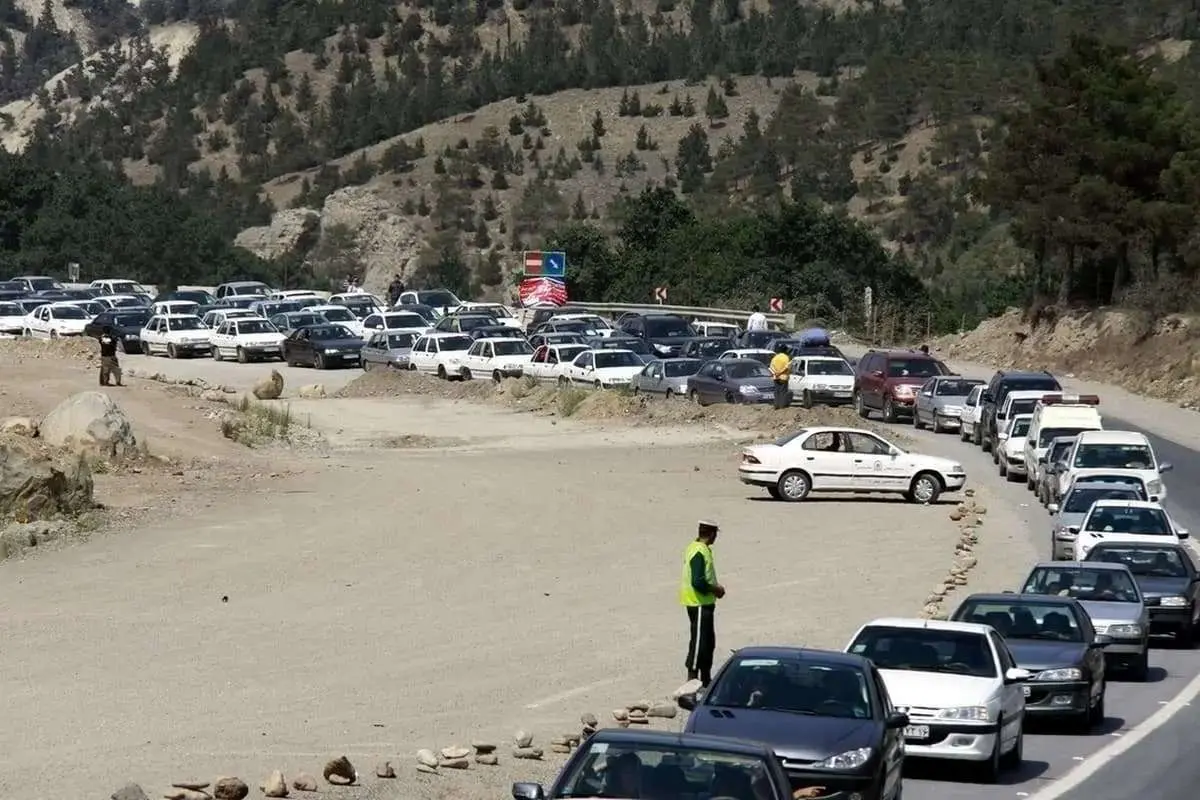 جاده کندوان دو طرفه شد