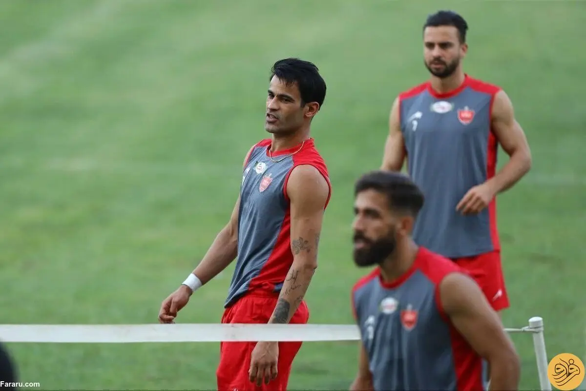 ۶ غایب بزرگ در تمرین پرسپولیس