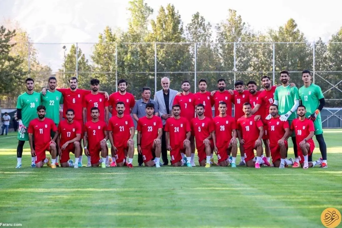(عکس) رونمایی از پوستر بازی تیم ملی با حضور ۲ بوشهری و یک لُر