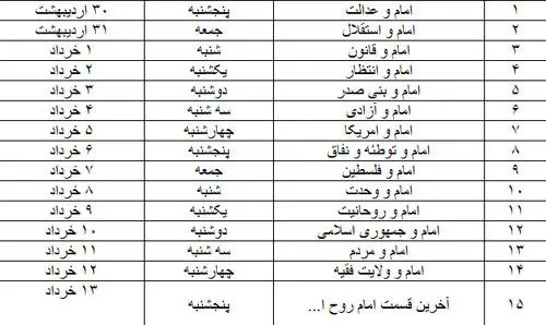 پخش مجموعه شاخص از امروز