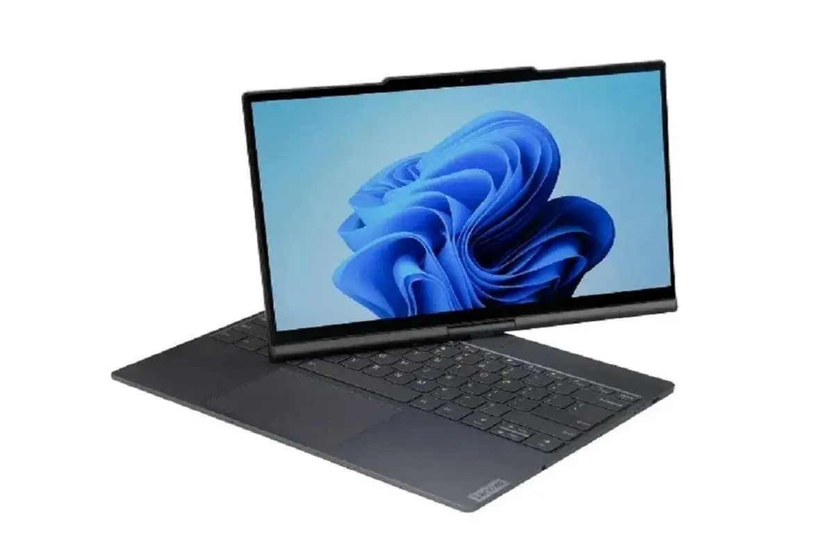 (ویدئو) لپ‌تاپ جدید لنوو با فرمان صوتی باز و بسته می‌شود