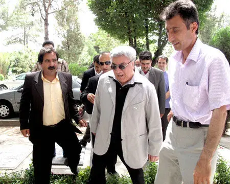 عکس> اکبر گلپایگانی در بزرگداشت مهرتاش