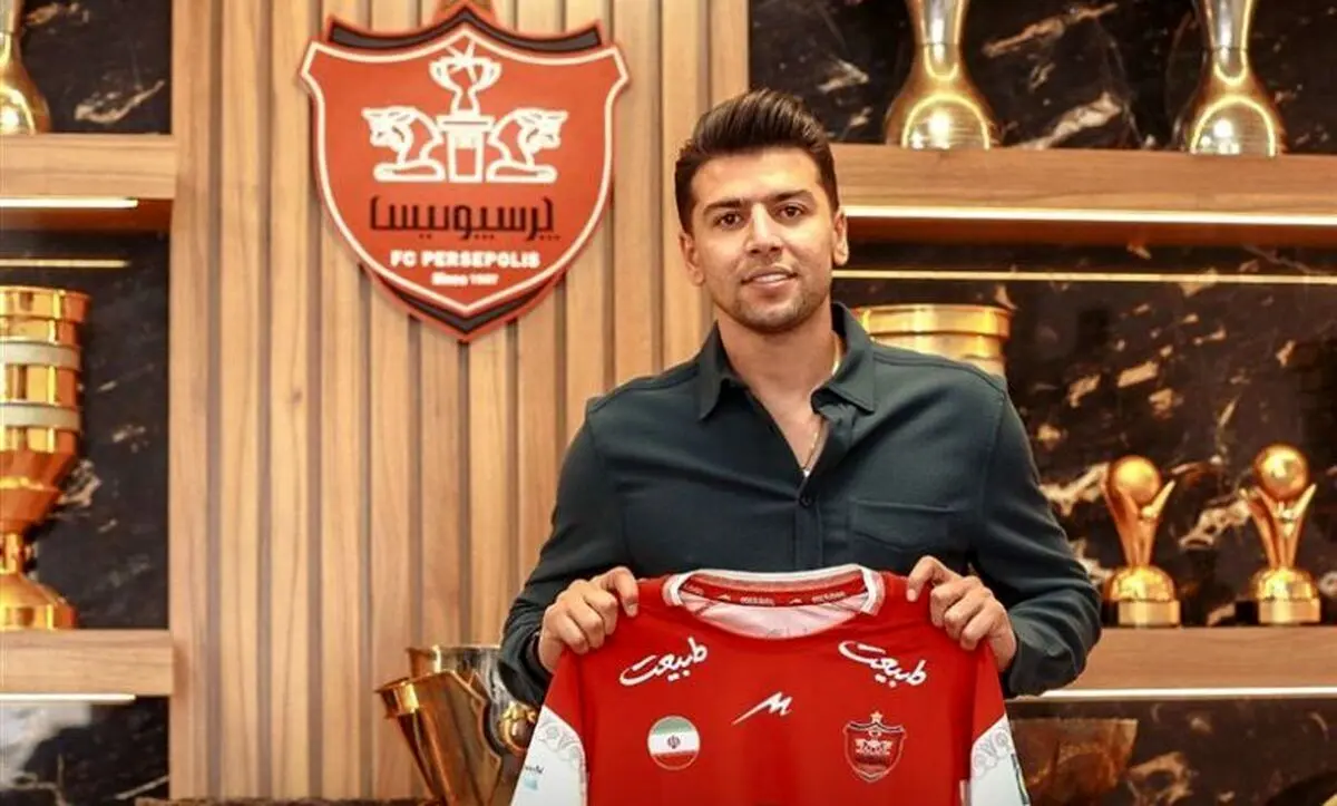 (عکس) نخستین حضور سعید مهری در تمرین پرسپولیس