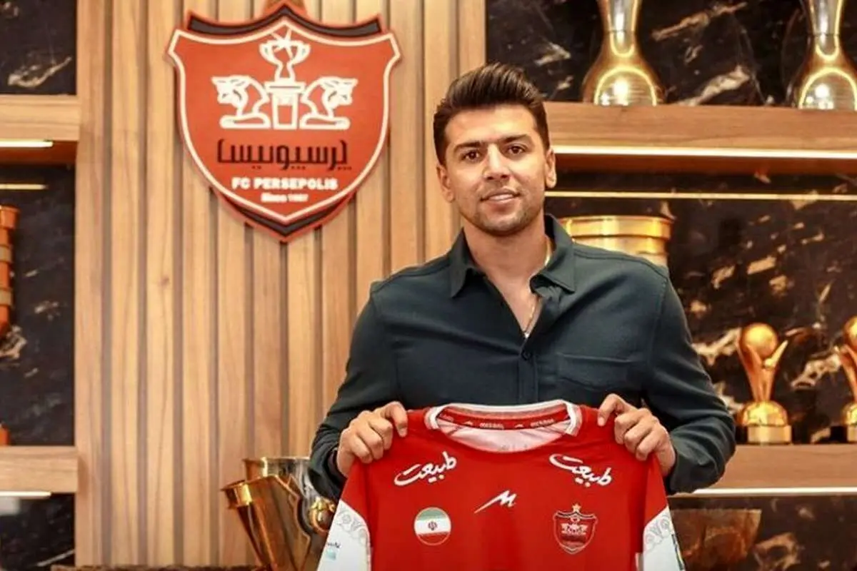 (عکس) نخستین حضور سعید مهری در تمرین پرسپولیس
