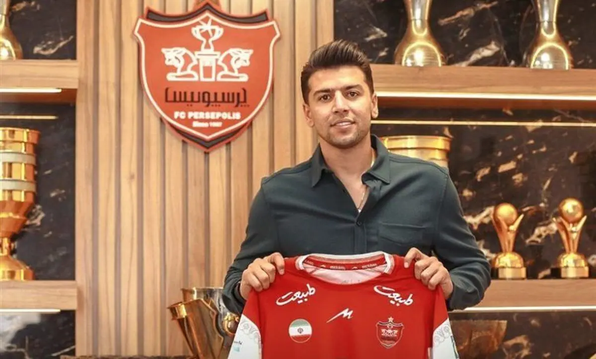 (عکس) نخستین حضور سعید مهری در تمرین پرسپولیس