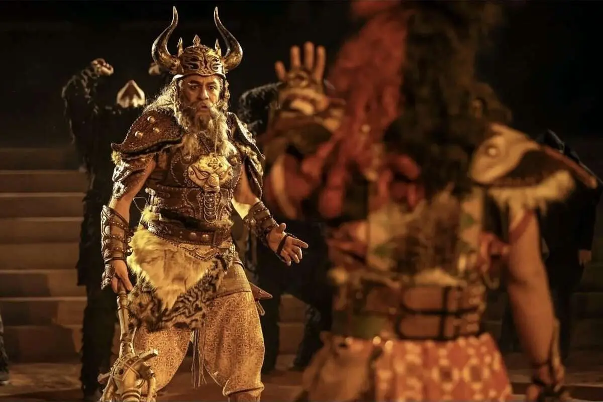 (ویدیو) باران «نبرد رستم و سهراب» را نیمه تمام گذاشت