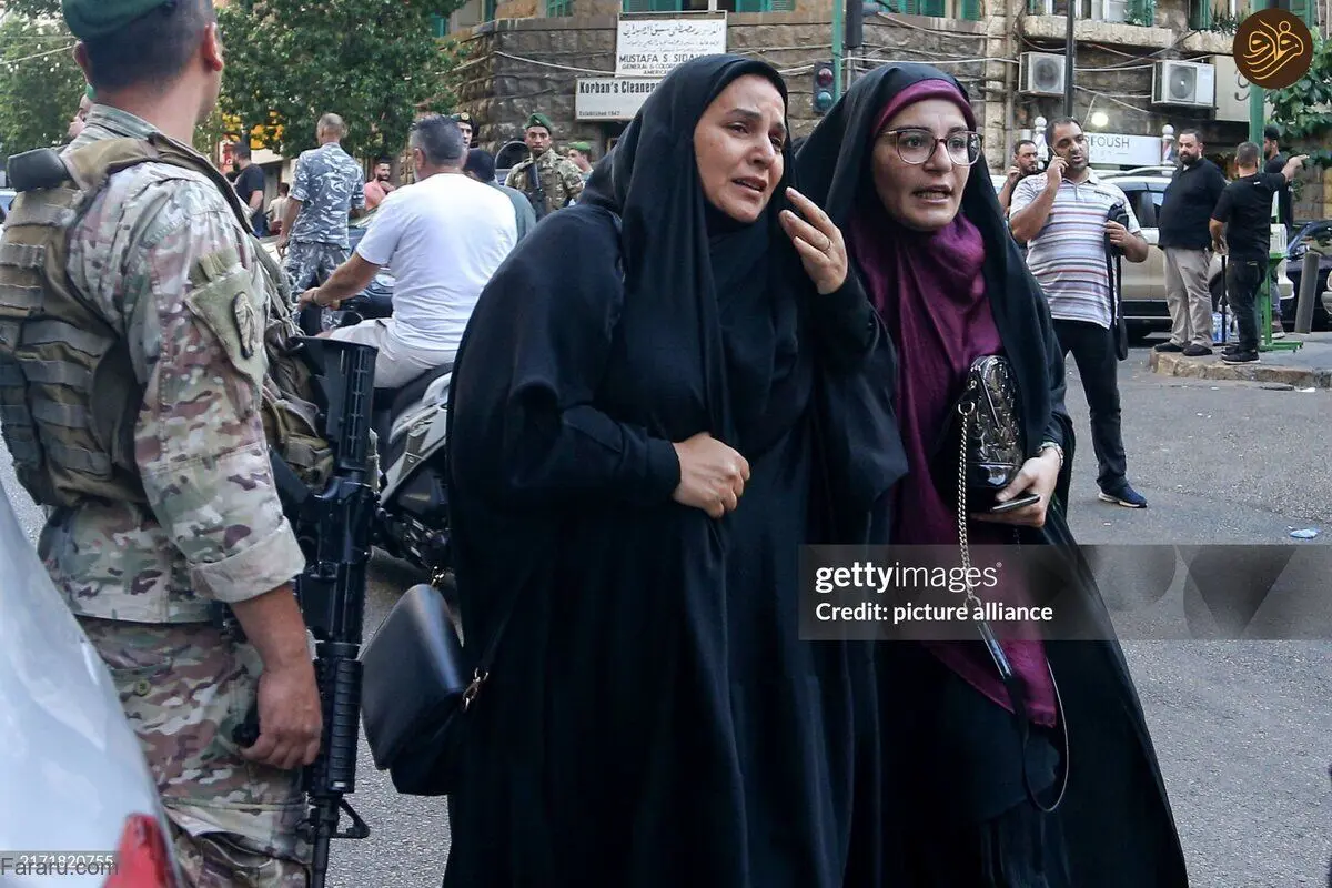 (تصاویر) انتقال شهدا و مجروحان حادثه انفجار پیجر‌ها