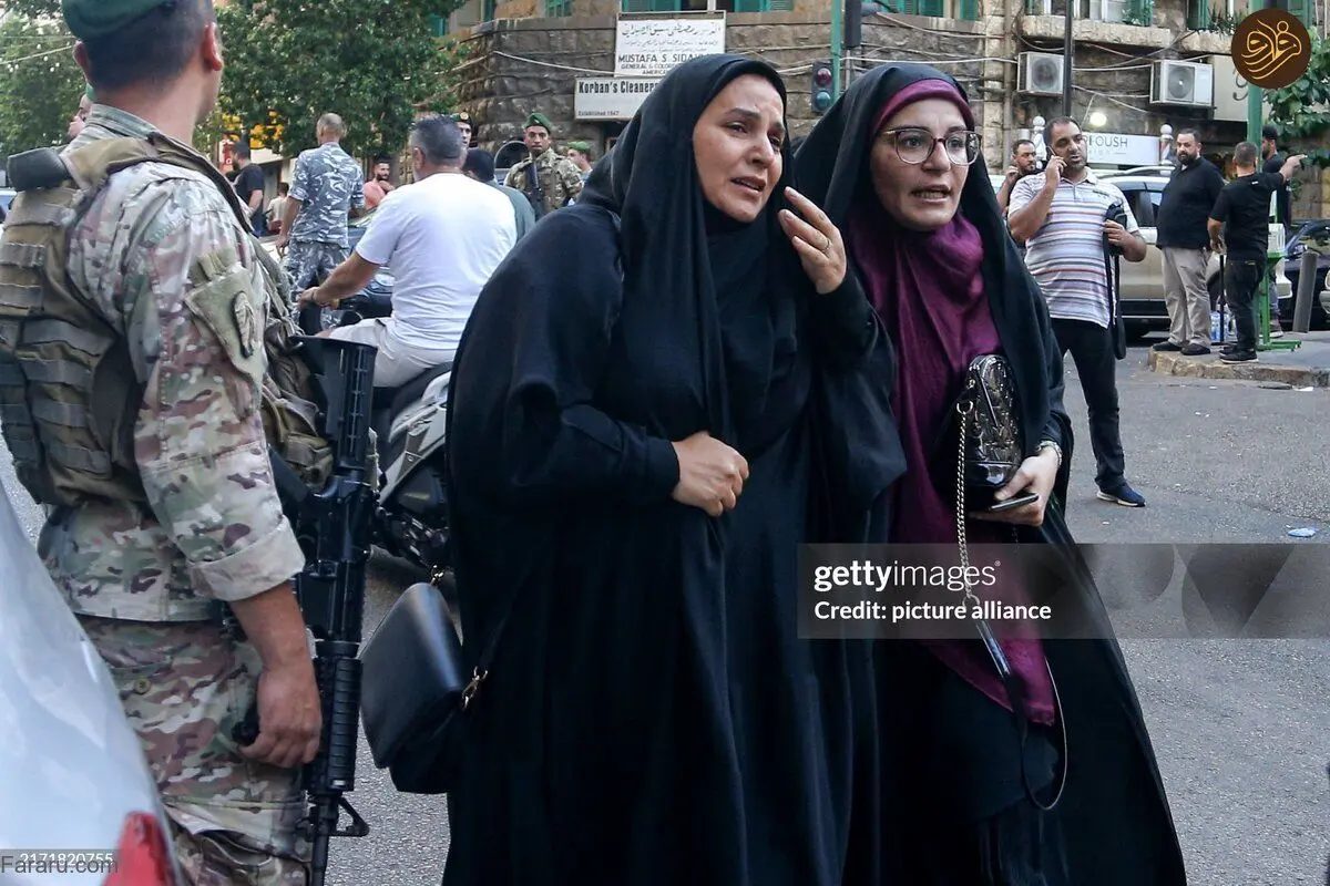 (تصاویر) انتقال شهدا و مجروحان حادثه انفجار پیجر‌ها