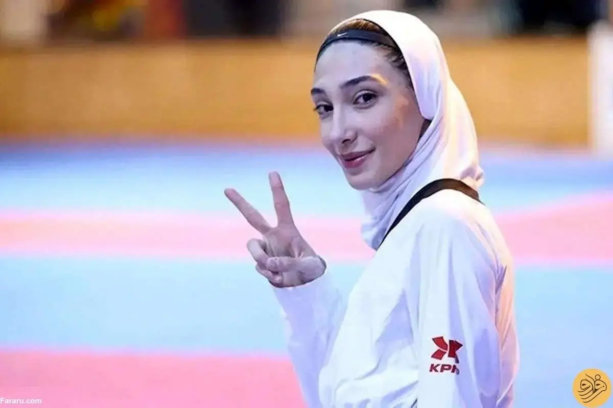 (تصاویر) مبینا نعمتزاده با دست شکسته در دیدار با رهبری