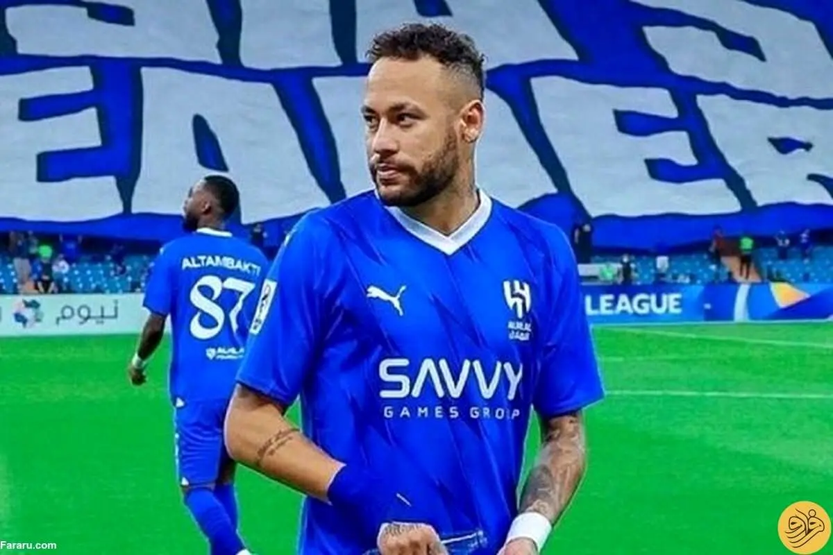 بعد از کریستیانو رونالدو، نیمار مقابل پرسپولیس بازی میکند