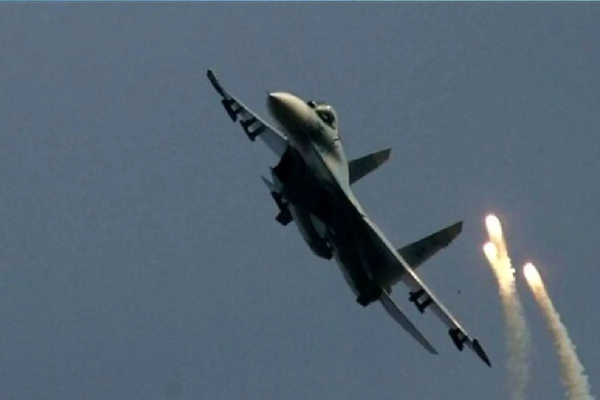 (ویدئو) سقوط هواپیمای نظامی در بلغارستان با دو کشته