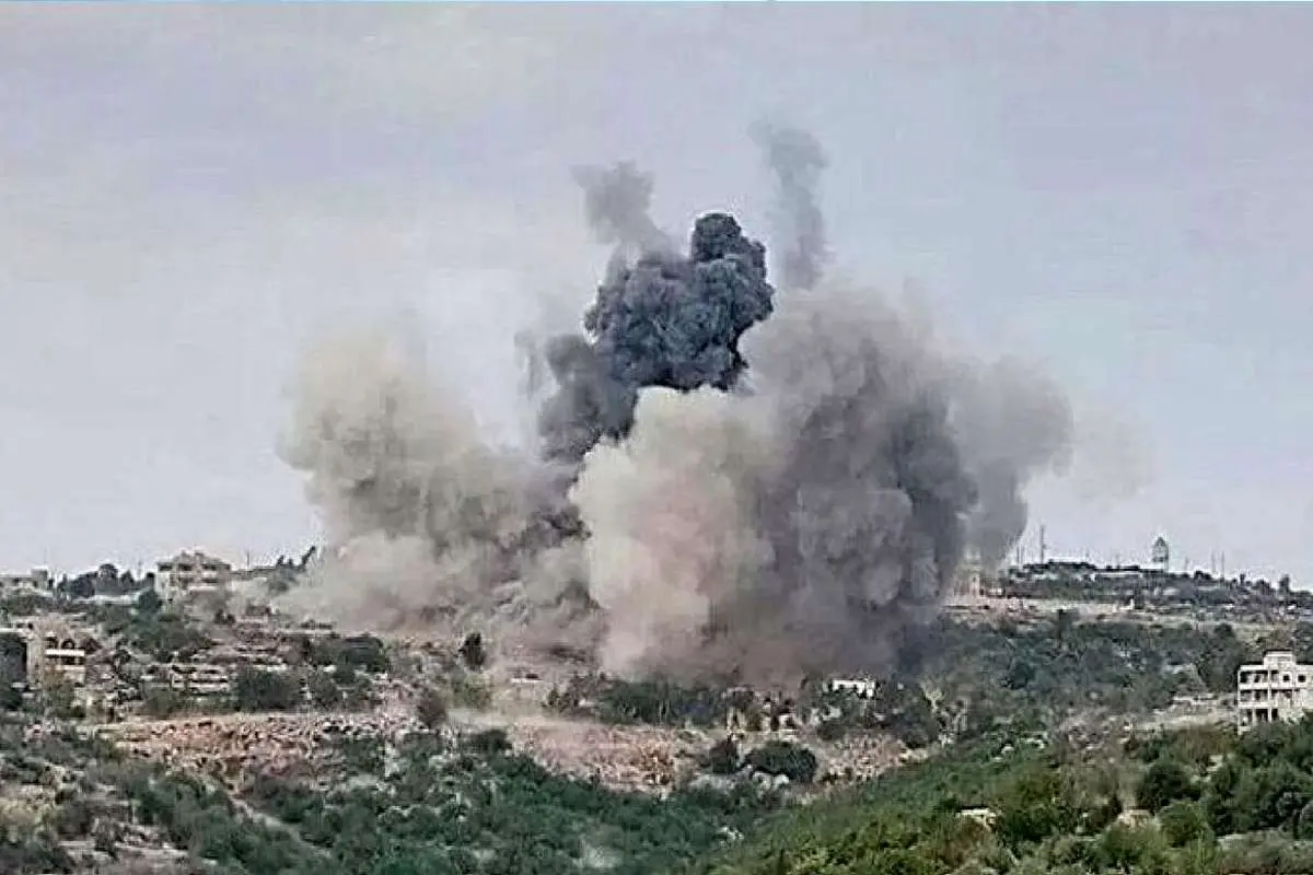 (ویدیو) حمله تروریستی اسرائیل به جنوب لبنان