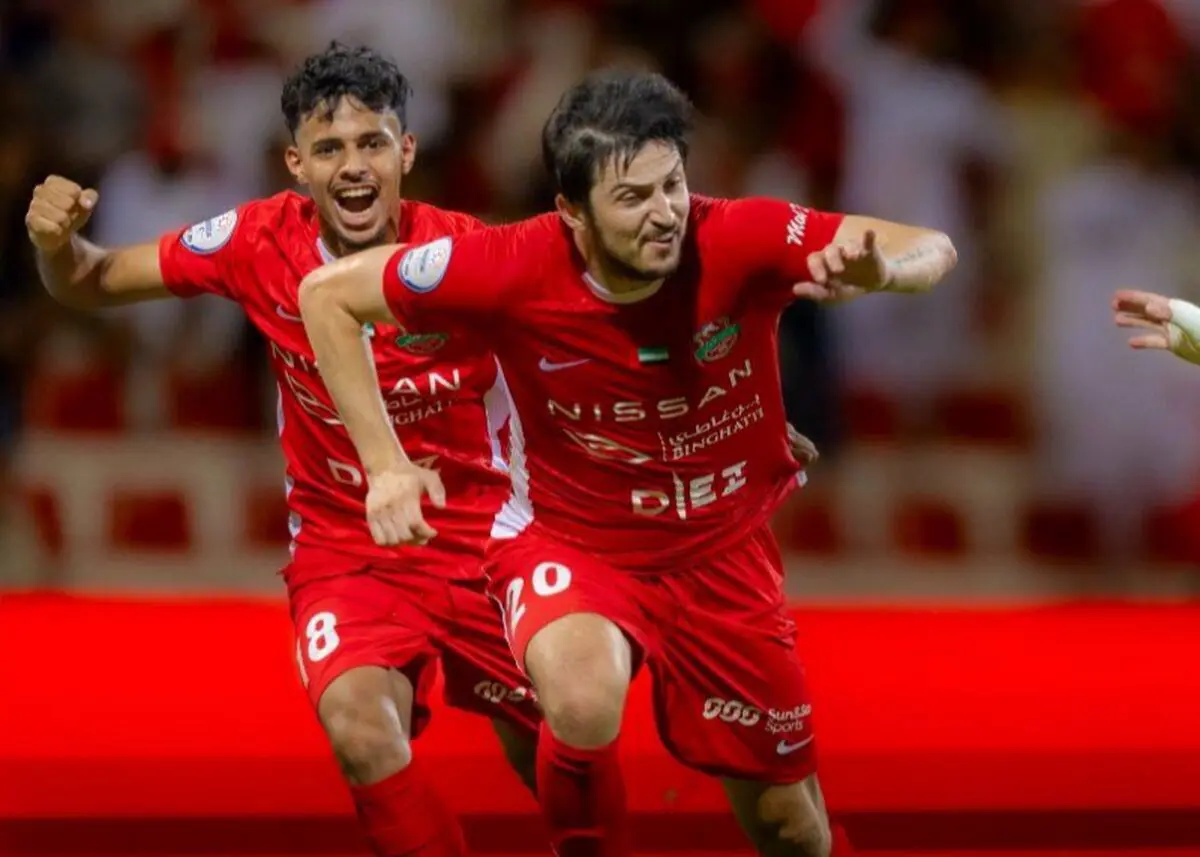 (ویدیو) گلزنی سردار آزمون برای شباب الاهلی