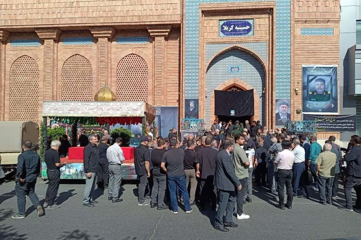 (ویدیو) پیکر رضا سراج تشییع شد
