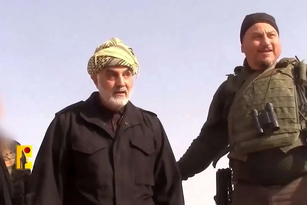تصاویری از همراهی شهید احمد وهبی با شهید سلیمانی
