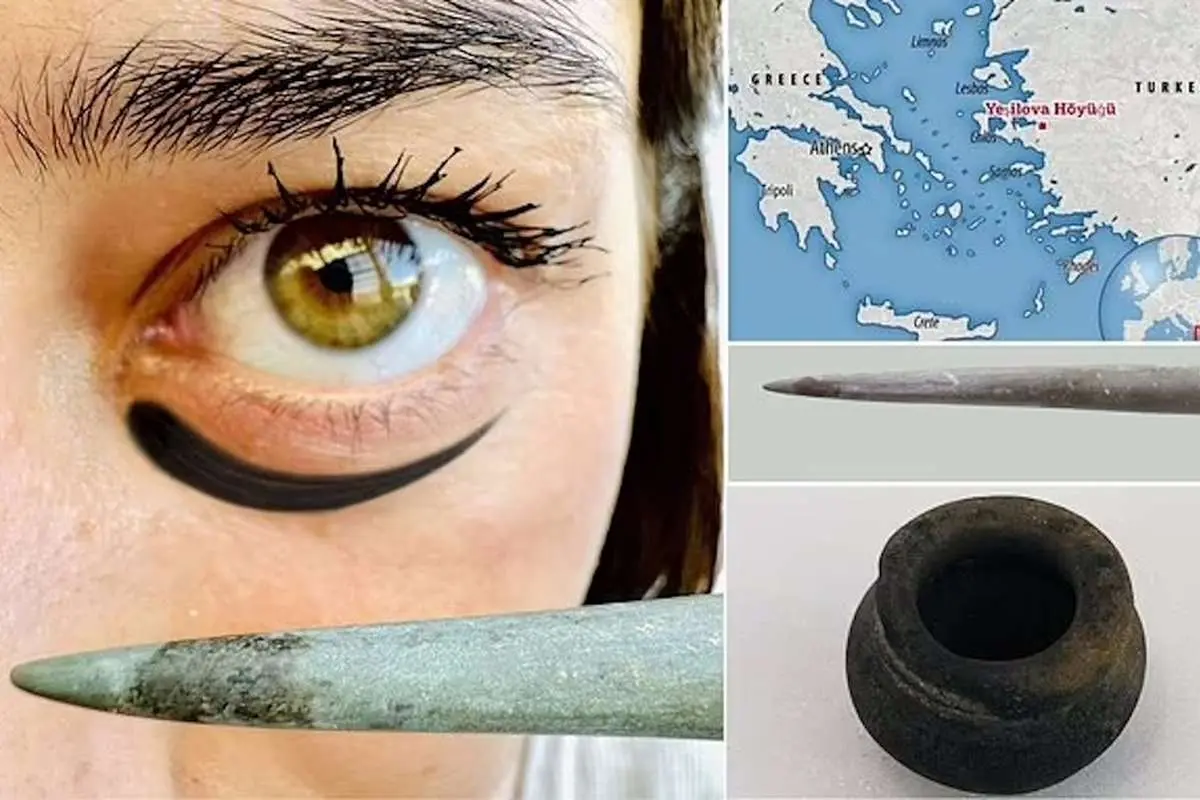 (تصاویر) کشف قدیمی‌ترین خط چشم جهان در میان ویرانه‌های یک شهر ماقبل تاریخ در ترکیه