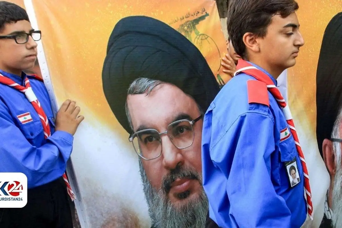 (ویدئو) تشییع نمادین سید حسن نصرالله در عراق