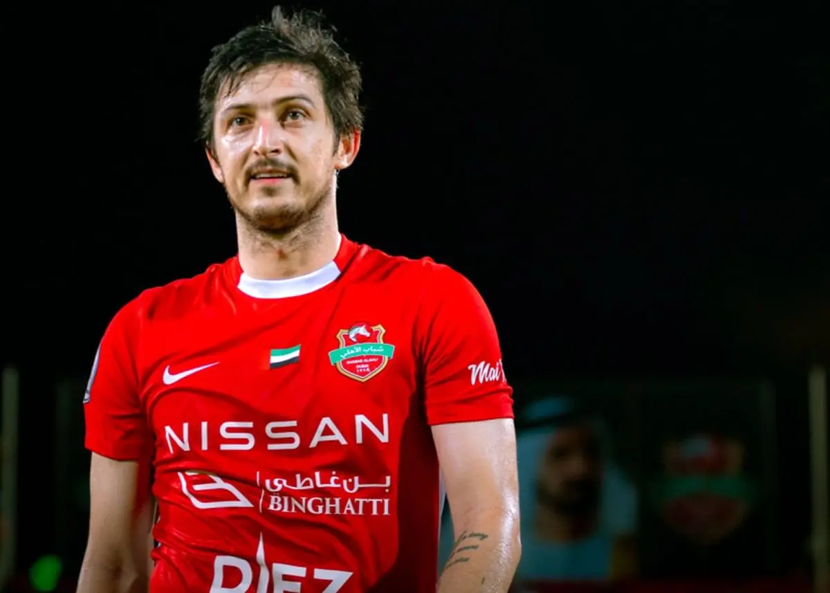سردار آزمون کفش طلای لیگ امارات می‌خواهد