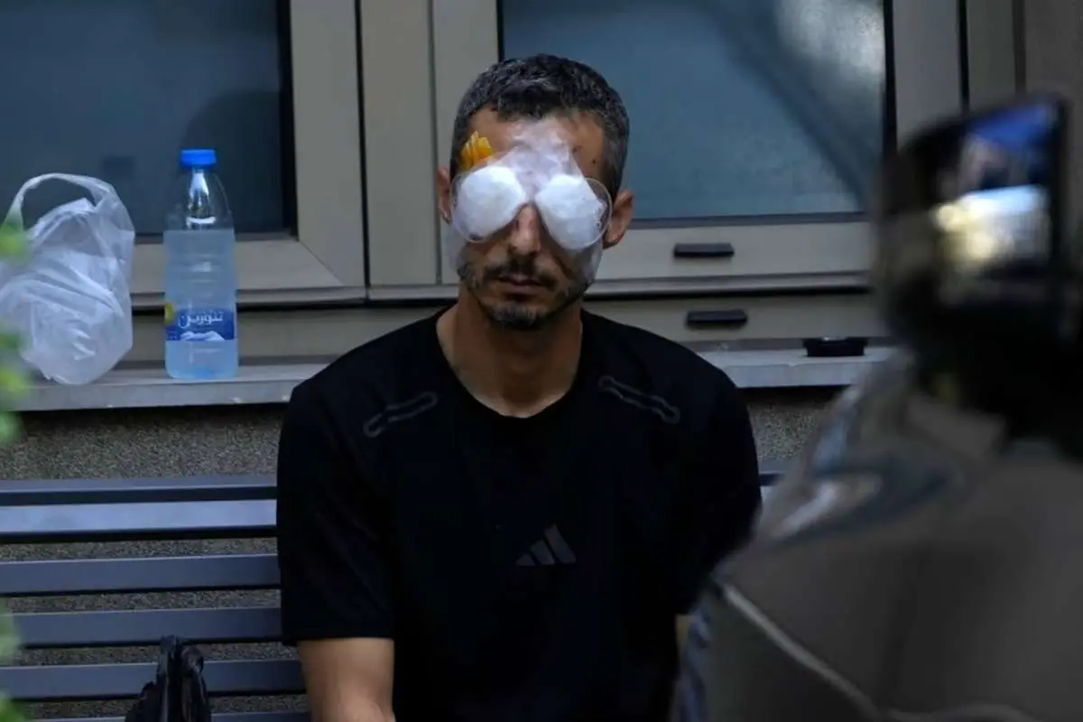(ویدئو) تلاش پزشک لبنانی برای نجات آسیبدیدگان چشمی انفجار پیجرها