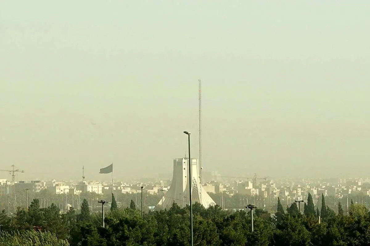 هوای تهران در مرز آلودگی