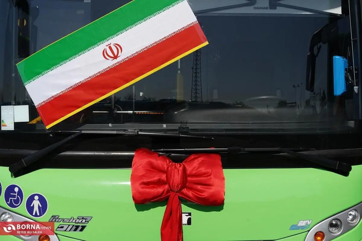 (تصاویر)  ۱۰۰ اتوبوس جدید پاپیون‌زده در تهران
