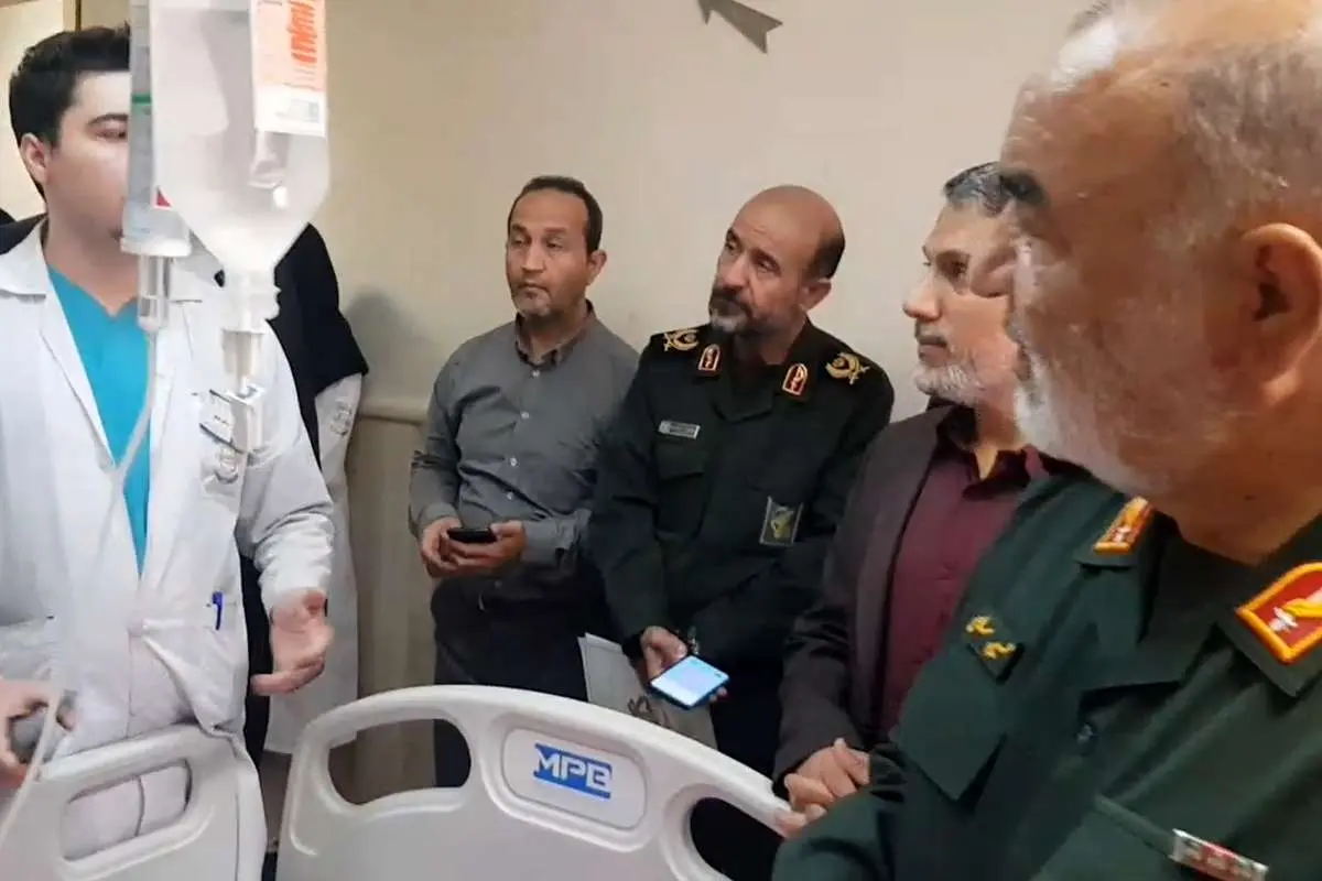 (ویدئو) دیدار فرمانده کل سپاه با برخی از مجروحان انفجار پیجر‌های لبنانی در بیمارستانی در مشهد