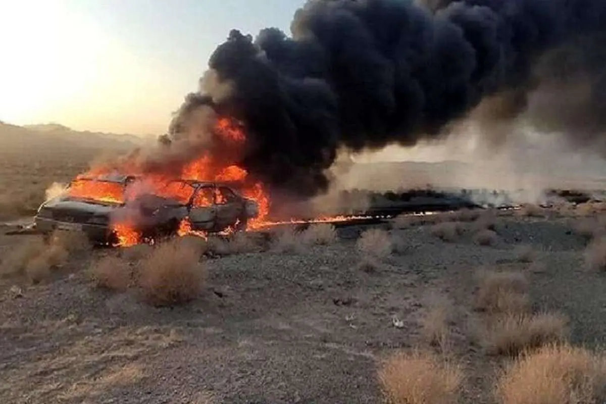 خودرو‌ی شوتی سوخت، جان ۳ نفر را گرفت