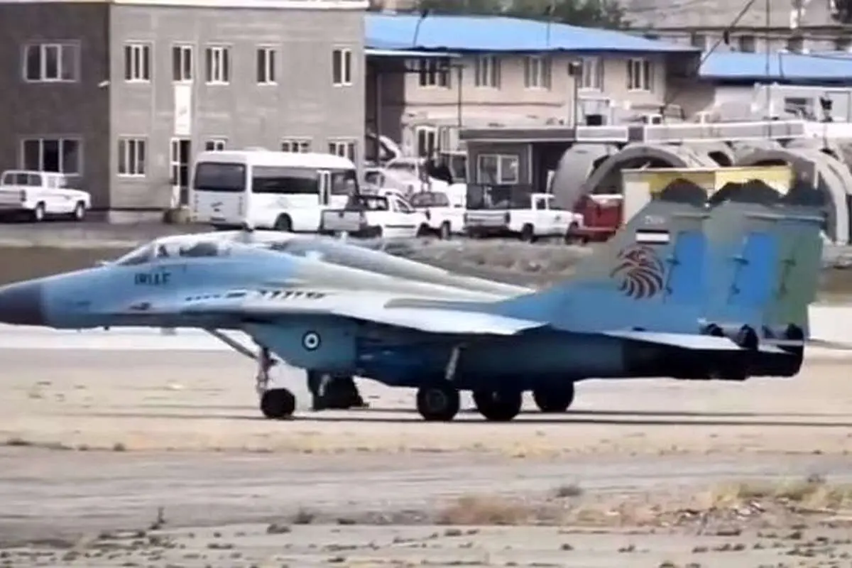 (ویدیو) آمادگی جنگنده‌های میگ ۲۹ ایران در فرودگاه مهرآباد