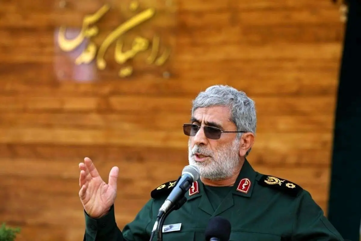 آخرین خبر‌ها درباره سردار قاآنی؛ ارتش اسرائیل واکنش نشان داد