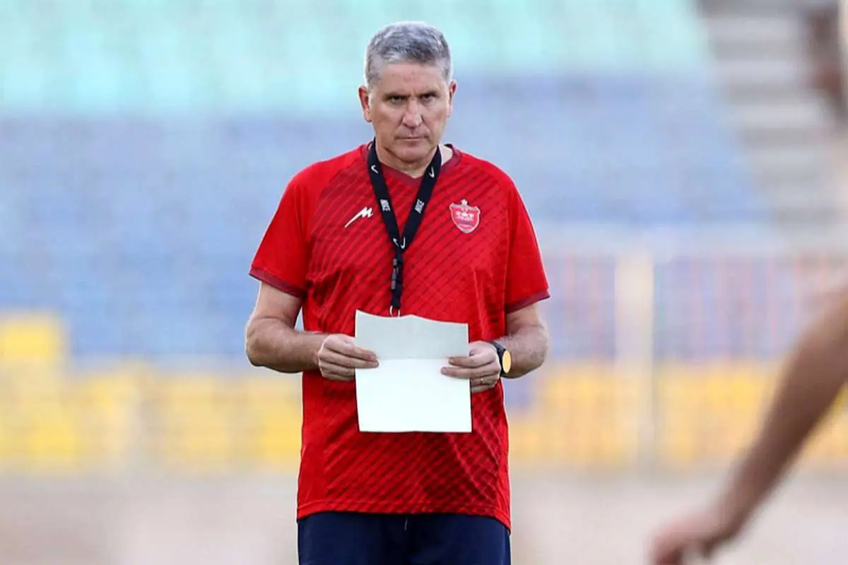 رد یک شایعه جنجالی درباره سرمربی پرسپولیس