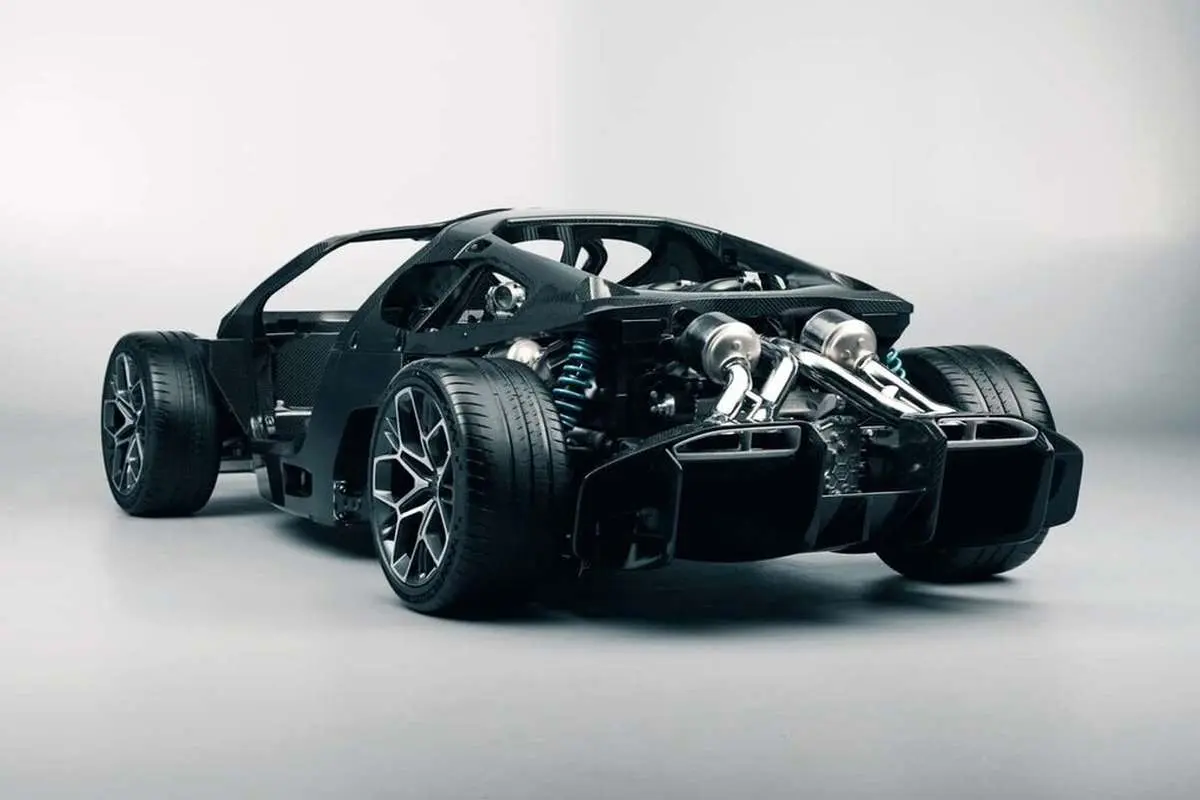 (تصاویر) شاسی این خودرو یک اثر هنری است!