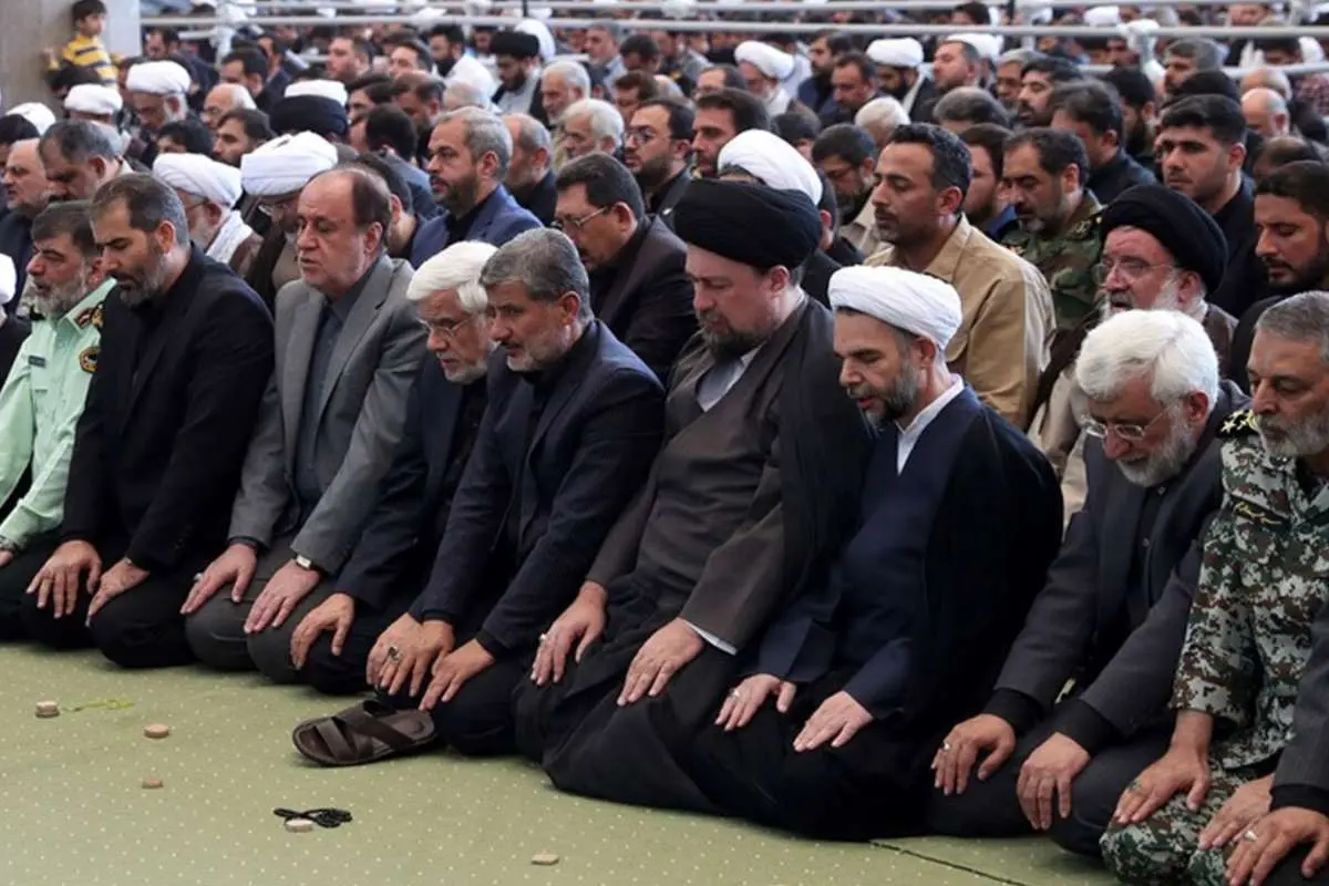 قاب خبرساز صداوسیما از سعید جلیلی در نماز جمعه