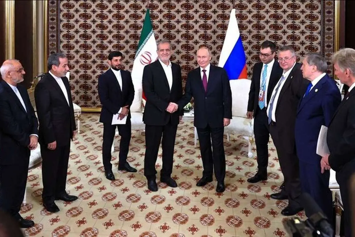 پزشکیان: ارتباط ایران و روسیه راهبردی است / پوتین: همکاری با ایران برای ما اولویت بالایی دارد