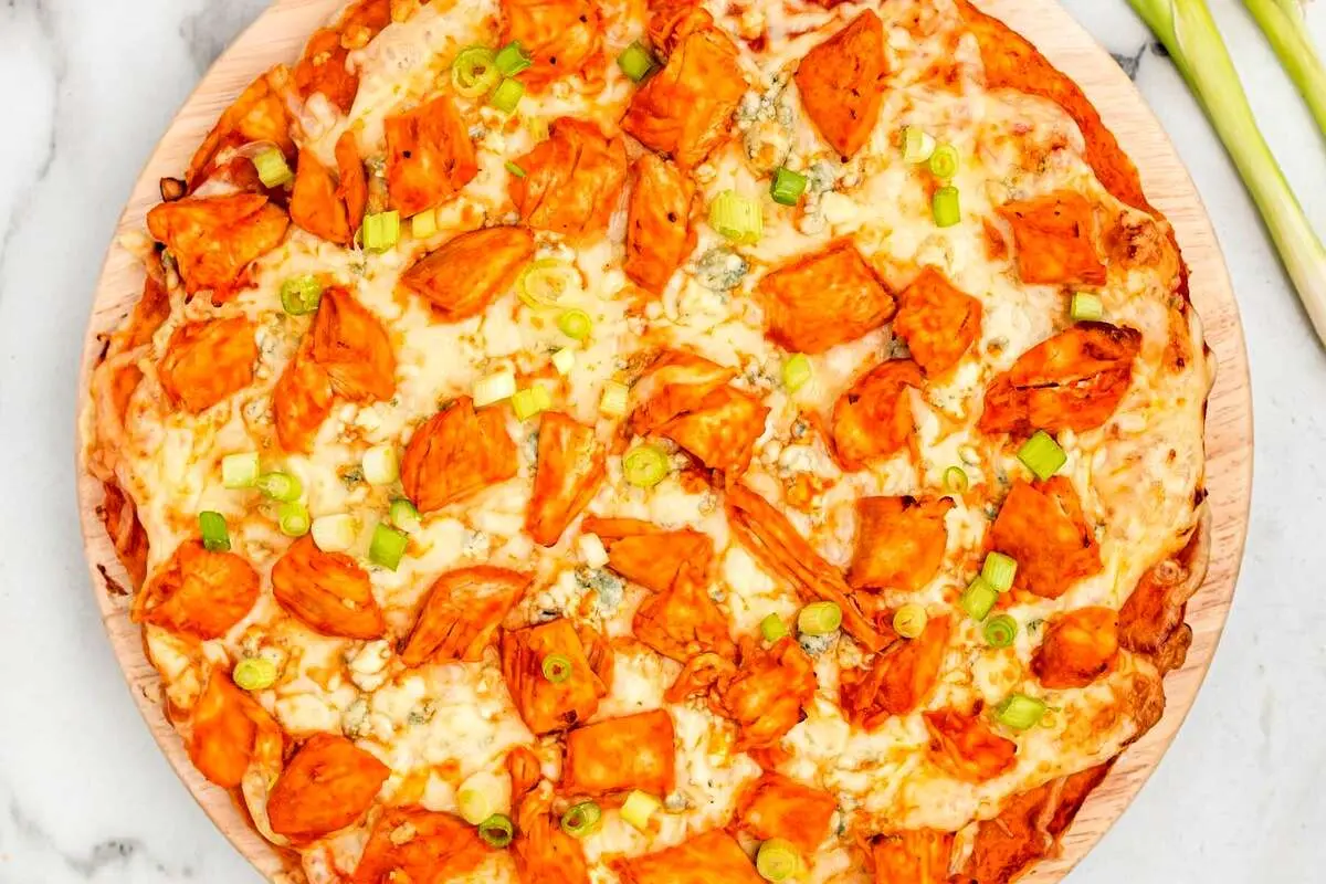 طرز تهیه پیتزا چیکن آلفردو
