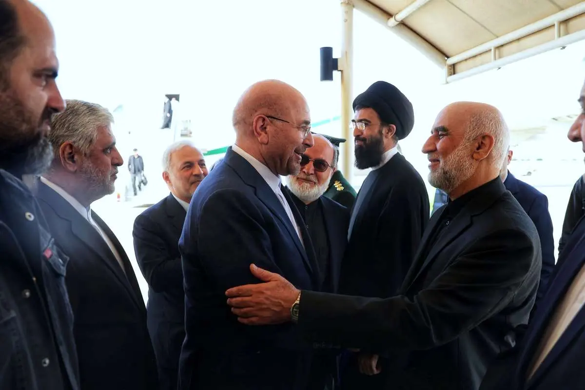 (ویدئو) حضور قالیباف در ضاحیه بیروت