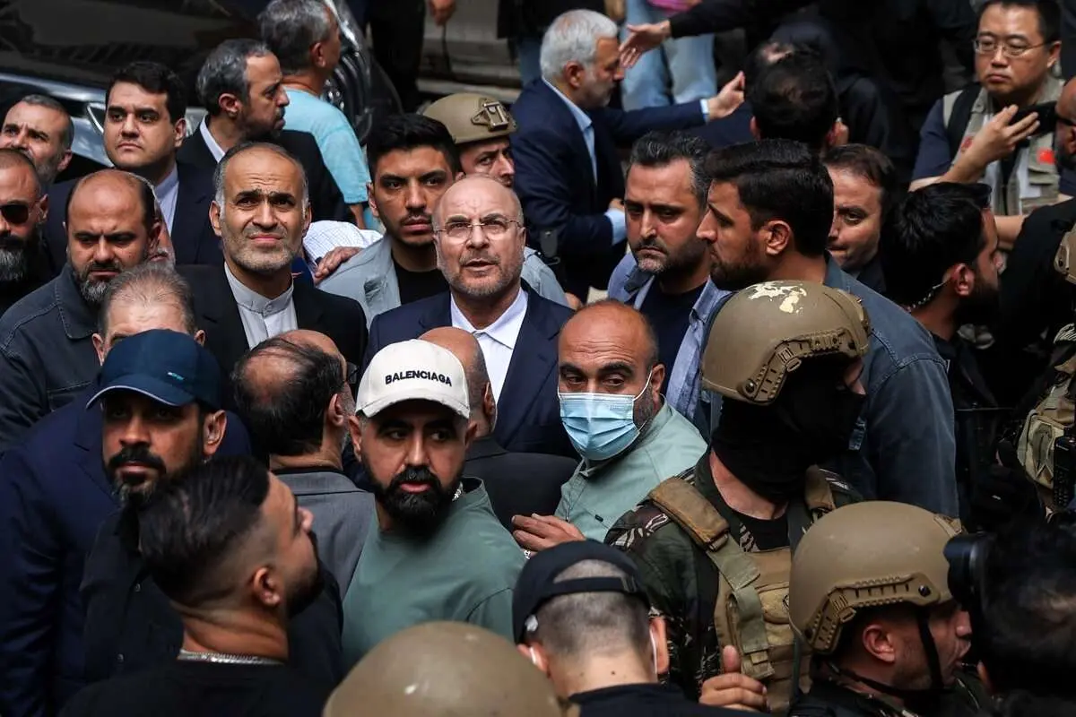 پیام حضور قالیباف در بیروت